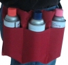 "Paint Can Holder - Triple Aerosol Paint Can Holder- Solid Bottom"