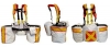 "BushPro  Hi-Vis 3Bag Design Planting Harness with Bags" 